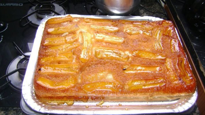 Como Fazer Bolo de Banana Rapidão