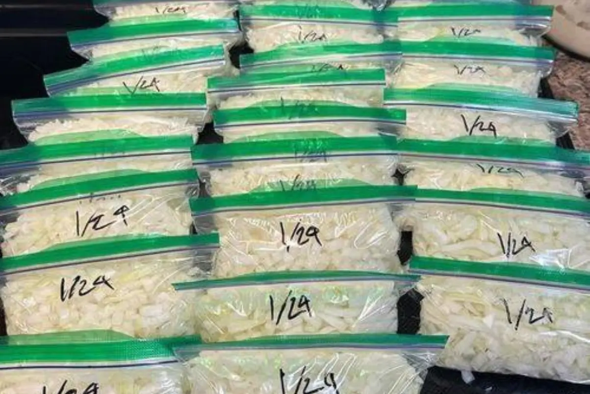 Conservando cebola no freezer saiba seus benefícios