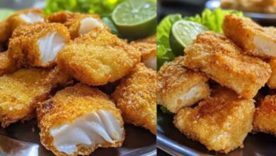 Essas Iscas de Peixe Empanadas são um sucesso aqui em casa, você precisa provar!