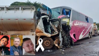 Identificadas As Vítimas Fatais Da Colisão Frontal Entre Caminhão E ônibus Na BR-272 • Bau Das DICAS