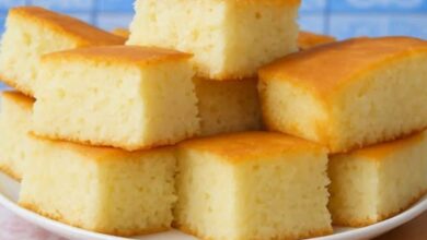 O melhor bolo de trigo fofinho da vida: facinho de fazer e derrete na boca