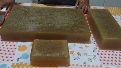 Poderoso Sabão em Barra Com Capim Limão