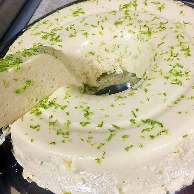 Pudim de Limão super cremoso e fácil de preparar