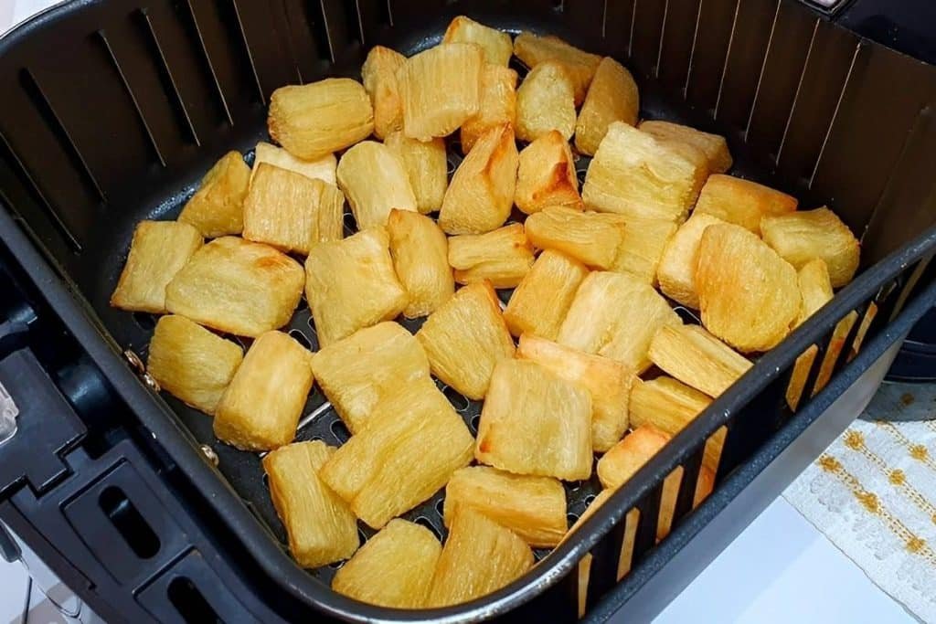Mandioca frita simples na AirFryer