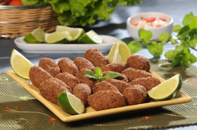 Receita de mini quibes fácil