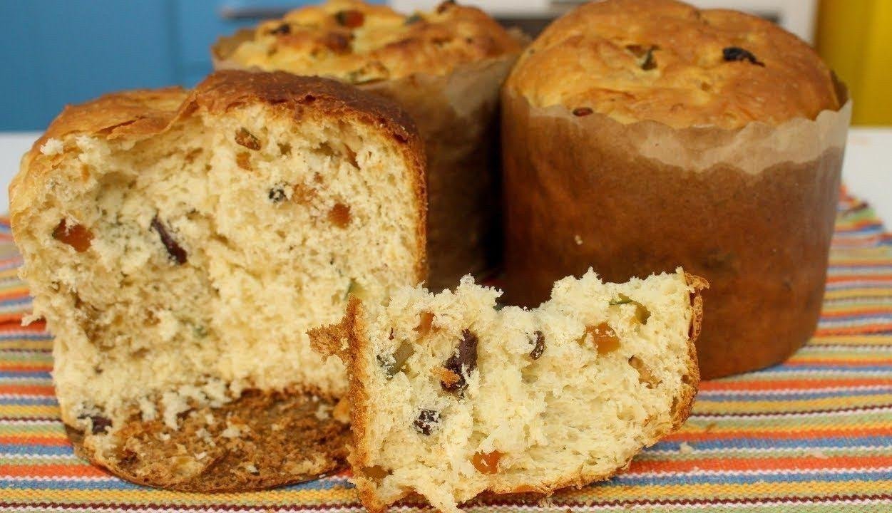 Receita de panetone caseiro