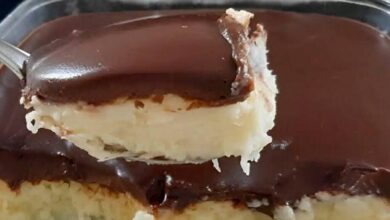 Sobremesa prestígio de travessa uma sobremesa deliciosa feita com poucos ingredientes
