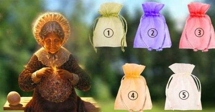 TESTE: Escolha uma bolsinha e receba um presente muito especial da avó sábia