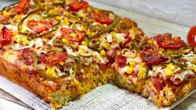 Torta x-tudo a torta salgada que vale por uma refeição e não precisa de liquidificador