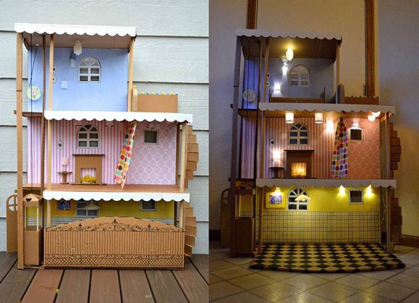 Dicas de Artesanatos com Caixas de Papelão Dicas de Artesanatos com Caixas de Papelão