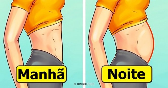 5 tipos de barriga que não são causados pelo excesso de peso