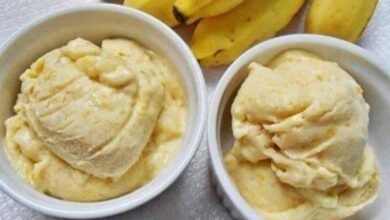 Quando faço esse Sorvete Cremoso de Banana, ninguém acredita que é tão fácil!