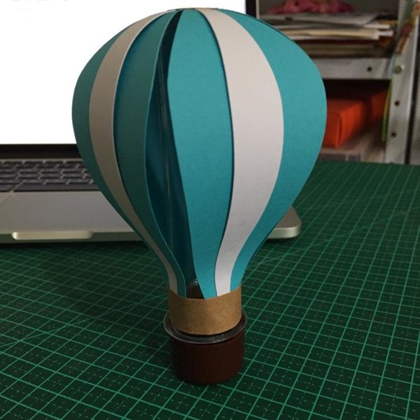 balao com papel simples balao com papel simples