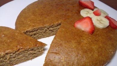 Bolo de banana de liquidificador sem ovo para hoje