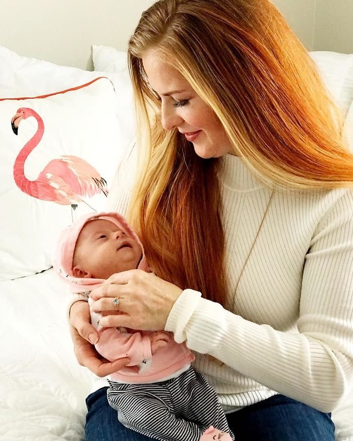 1583258189 820 Mae compartilha sua “visao” honesta de seu bebe com sindrome