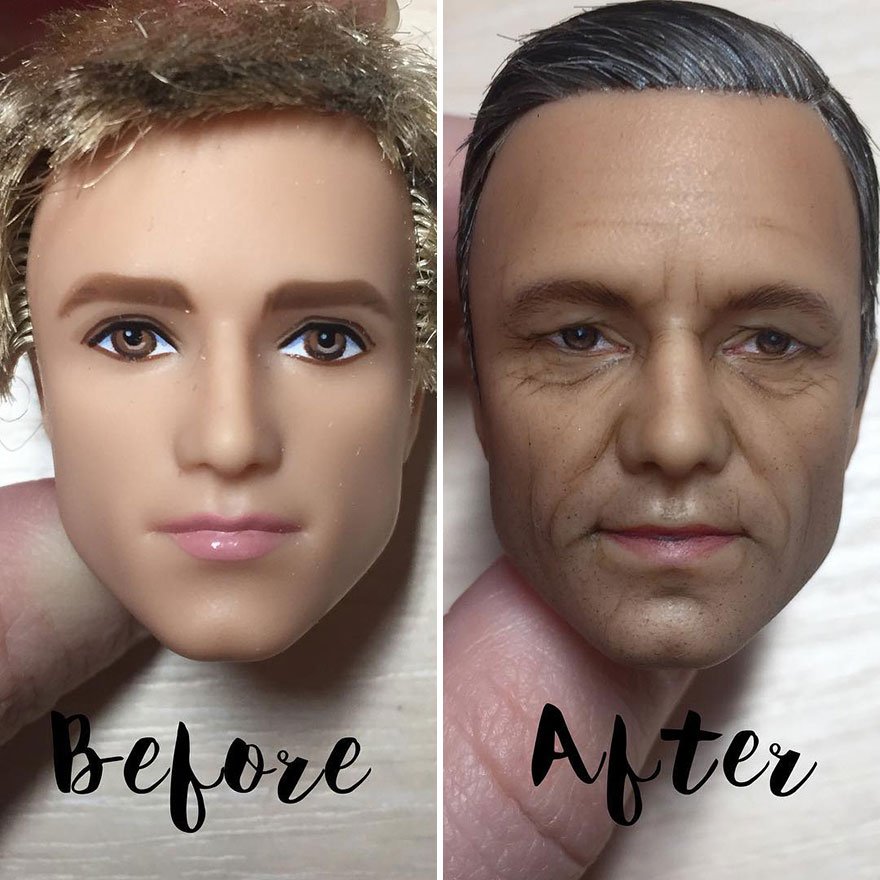 1550203019 526 Artista remove maquiagem de bonecas para dar um olhar mais