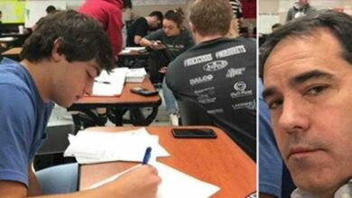 Jovem faz a vida do professor num inferno. Mas o castigo inteligente do seu pai foi aplaudido pelo mundo!