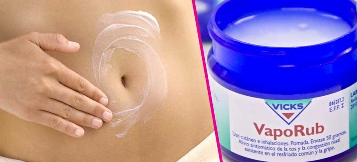 Aprenda reduzir gordura abdominal com Vick Vaporub