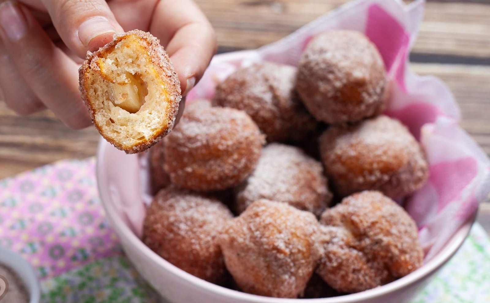 bolinho de chuva com banana