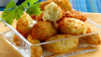 Bolinho simples de arroz