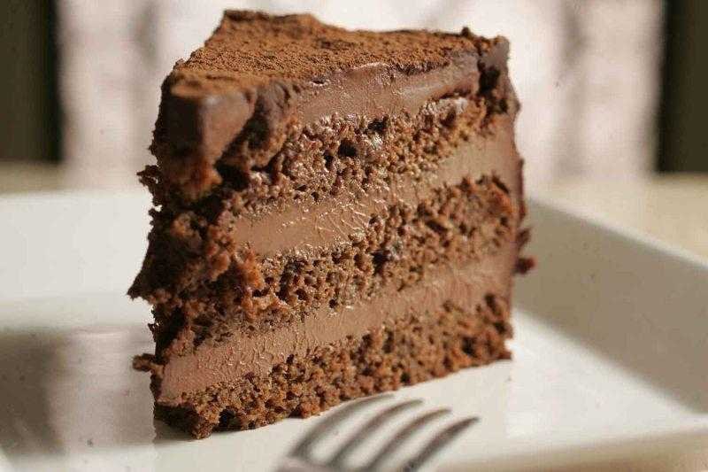 Bolo Gelado de Chocolate com Nutella