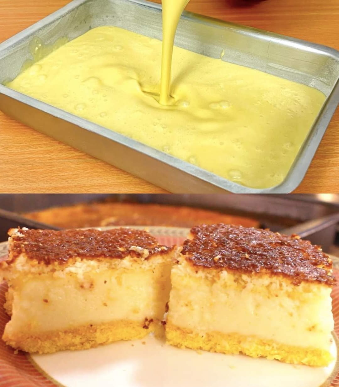 Bolo de fubá no liquidificador, camada macia e um recheio bem cremoso