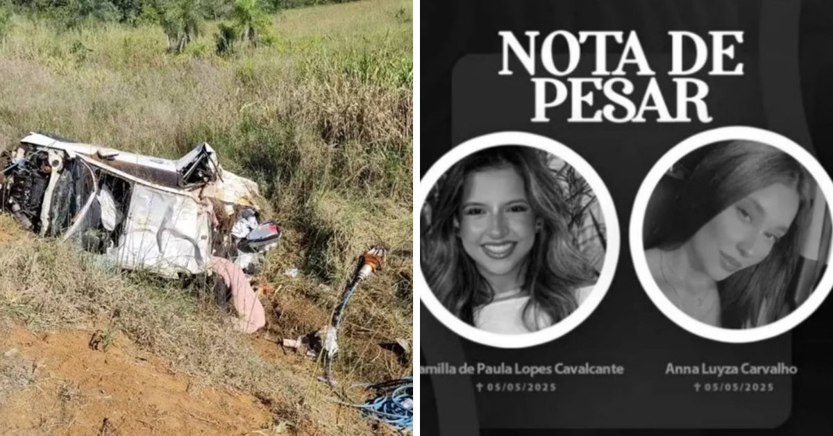Carro lotado de jovens estudantes de medicina sofre colisao na