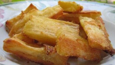 Como fazer Mandioca Frita no Forno