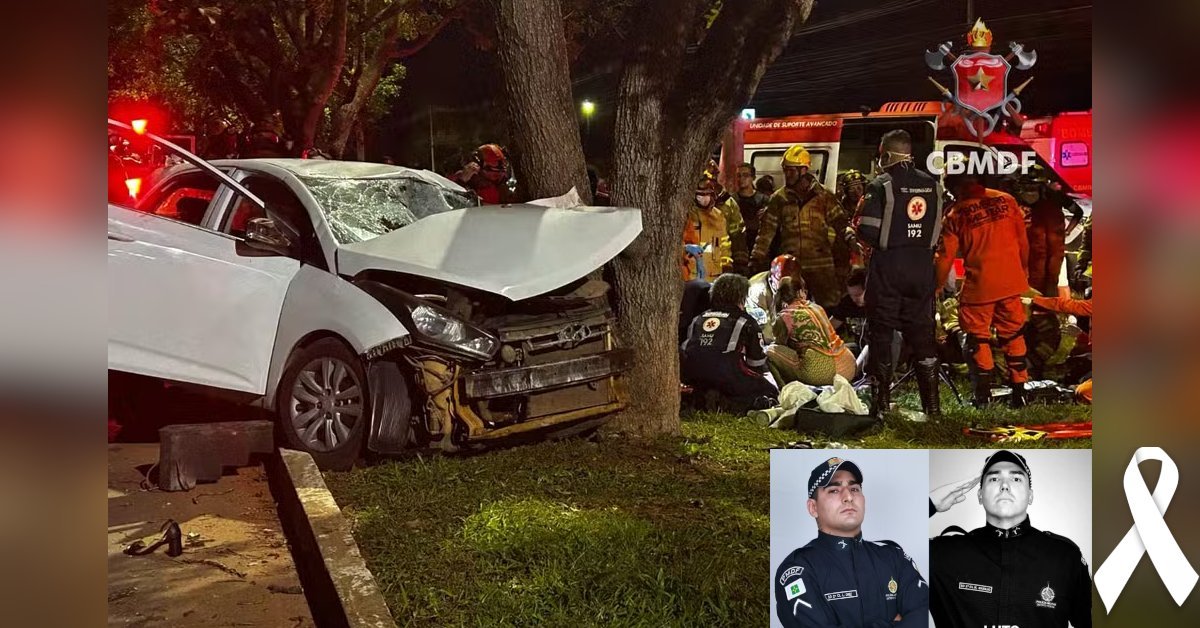 Identificadas os policiais militares que perderam a vida em colisao
