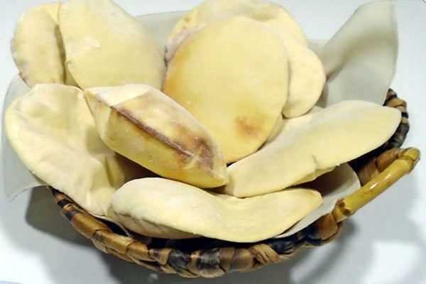 receita de pao sirio