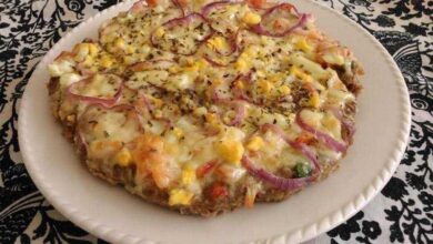 Receita de Pizza de Carne Moída