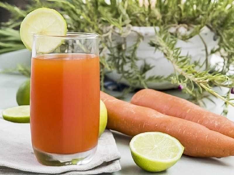 Suco de limão e cenoura – uma verdadeira fonte de vitaminas – Natureza e sua Saúde