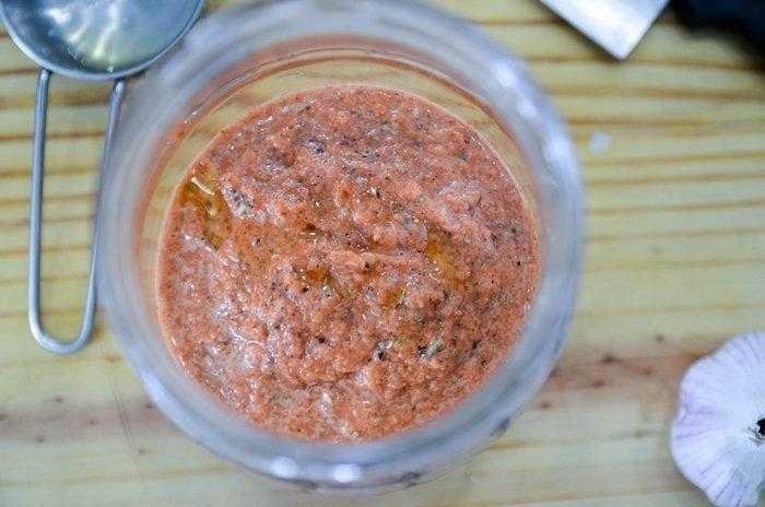 Tempero caseiro para carnes vermelhas