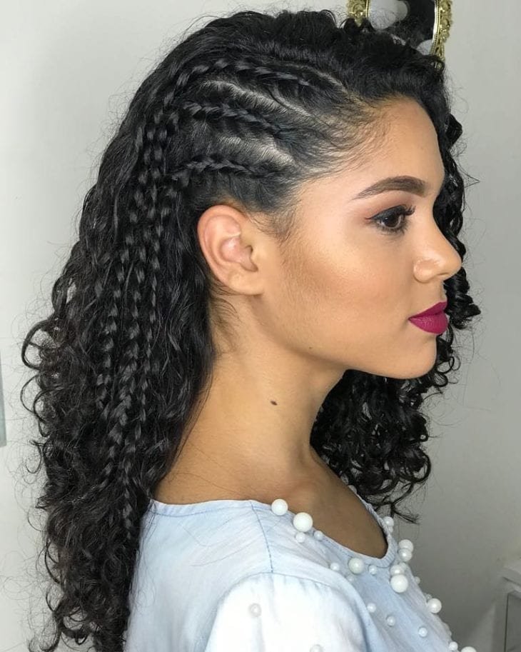 Penteados com trança: 50 opções para te inspirar e encorajar a aderir