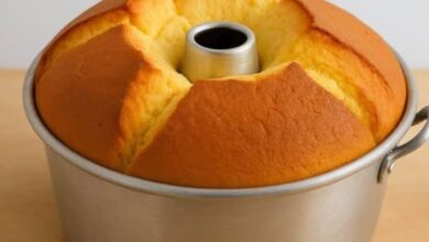 Quando faço essa receita de Bolo Chiffon tradicional do Japão, o povo aqui em casa briga pelo último pedaço