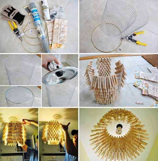 21 Ideias de Artesanato com Prendedor de Roupa
