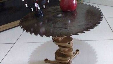 20 Ideias de Artesanato de Ferro Velho