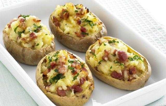 Batata Recheada Gratinada