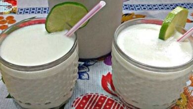 Caipirinha cremosa de leite condensado
