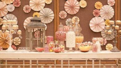 Decoração de paredes e painéis para casamento