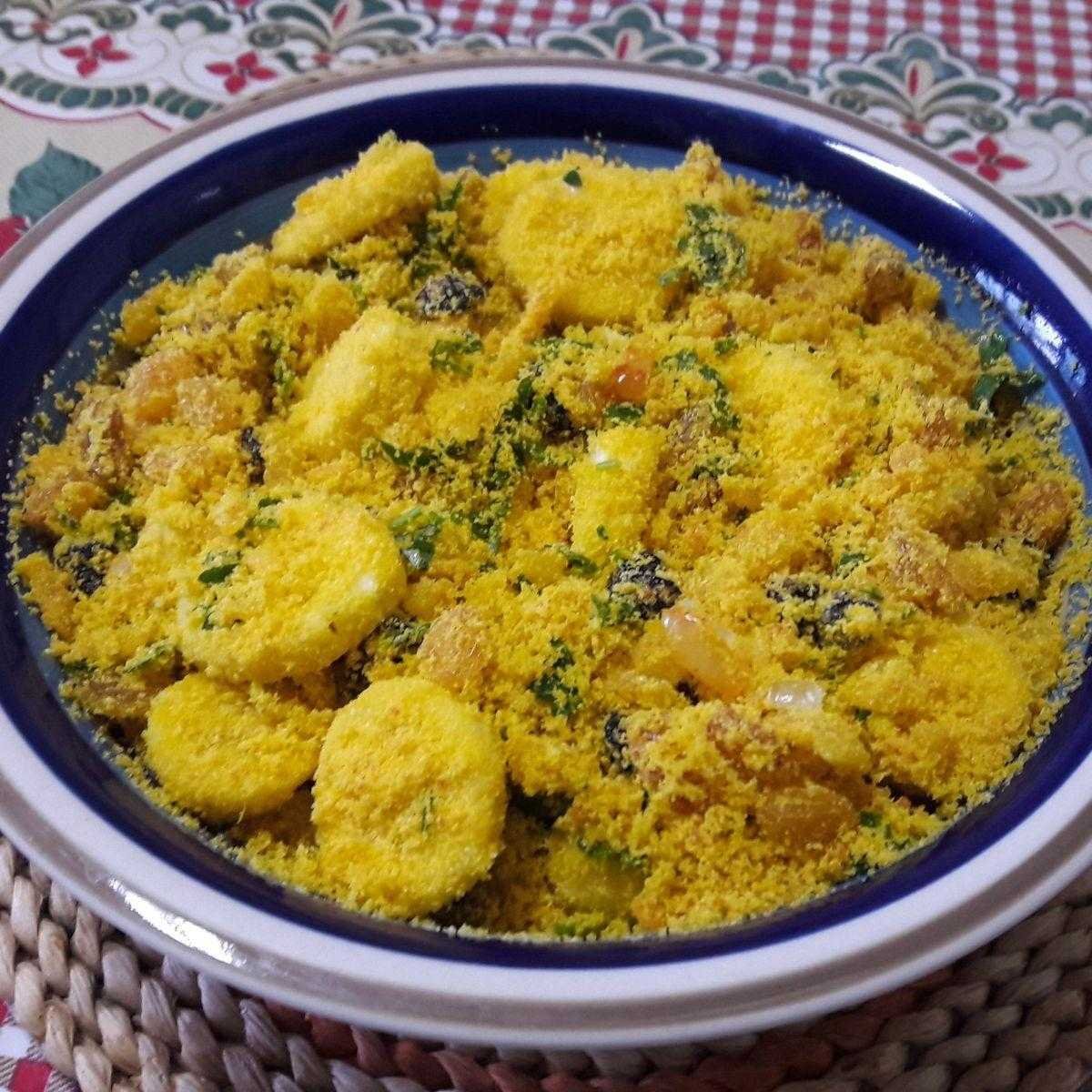 Farofa de banana Simples e Fácil