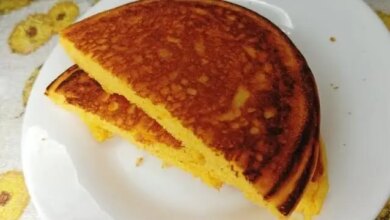Pão de Fubá Super Fofinho – Feito na Frigideira
