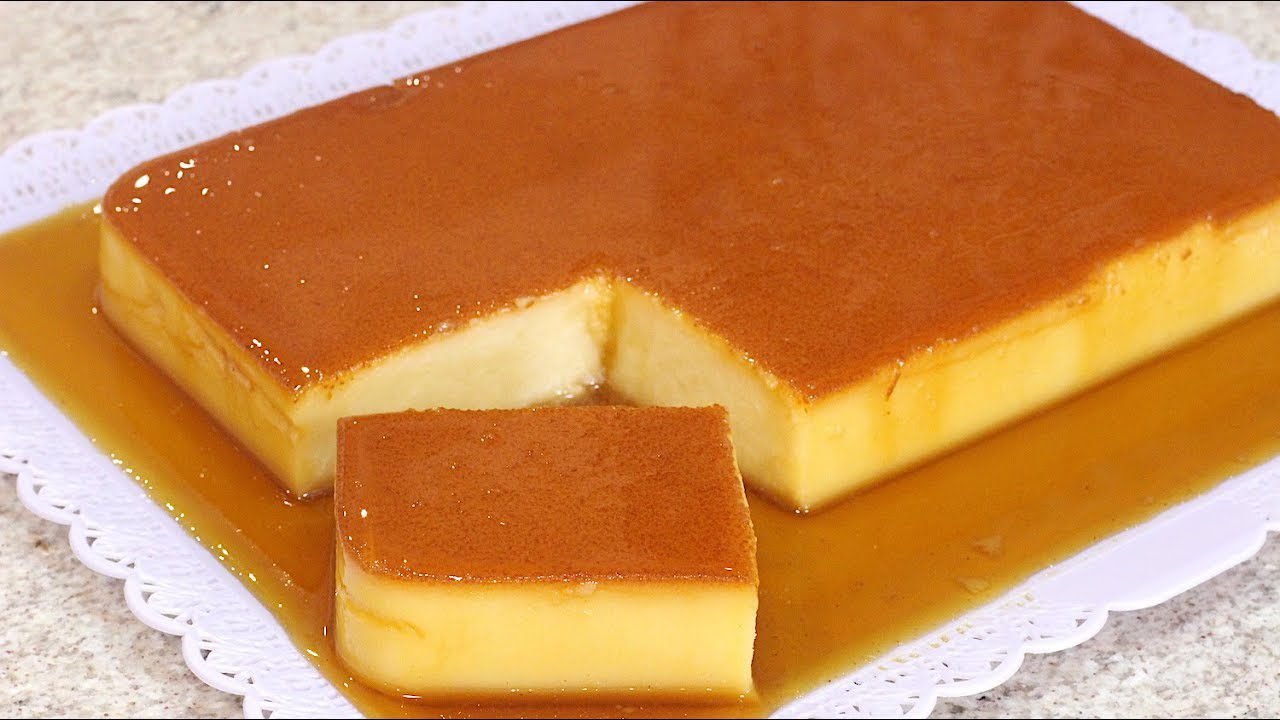 pudim de padaria fácil e prático