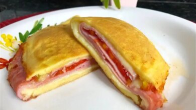 Receita de Misto Quente de Tapioca Frito