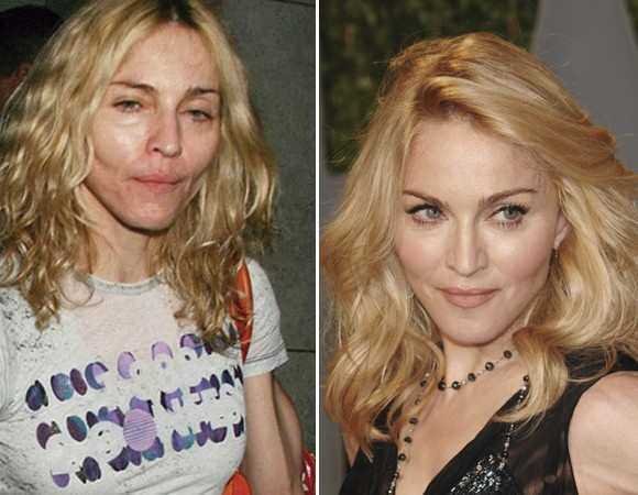 14 famosos quase irreconheciveis sem maquiagem