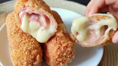 Enrolado de presunto e queijo, delícia rápida para o lanche, vem ver