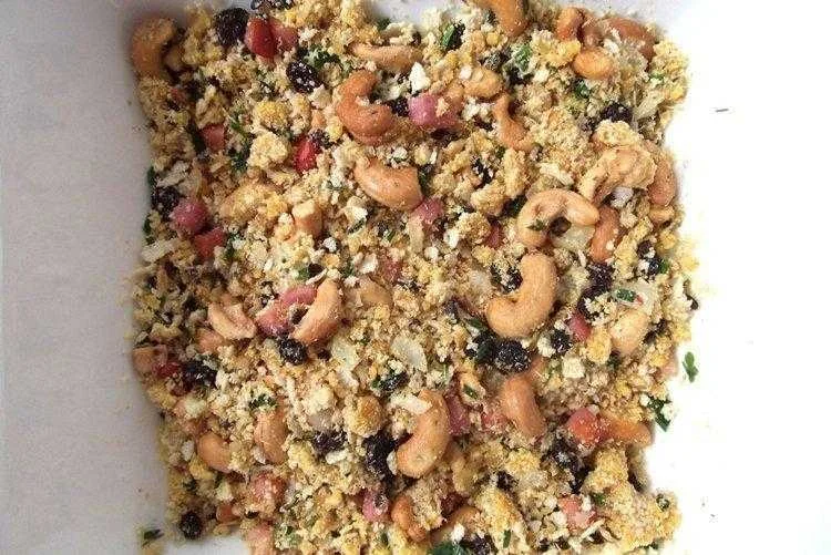Receita de Farofa com Castanhas