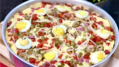 Torta portuguesa deliciosa, uma receita fácil para toda ocasião
